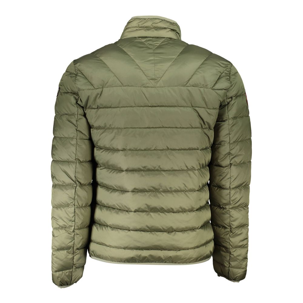 Napapijri Green Polyamide Jackets & Coat