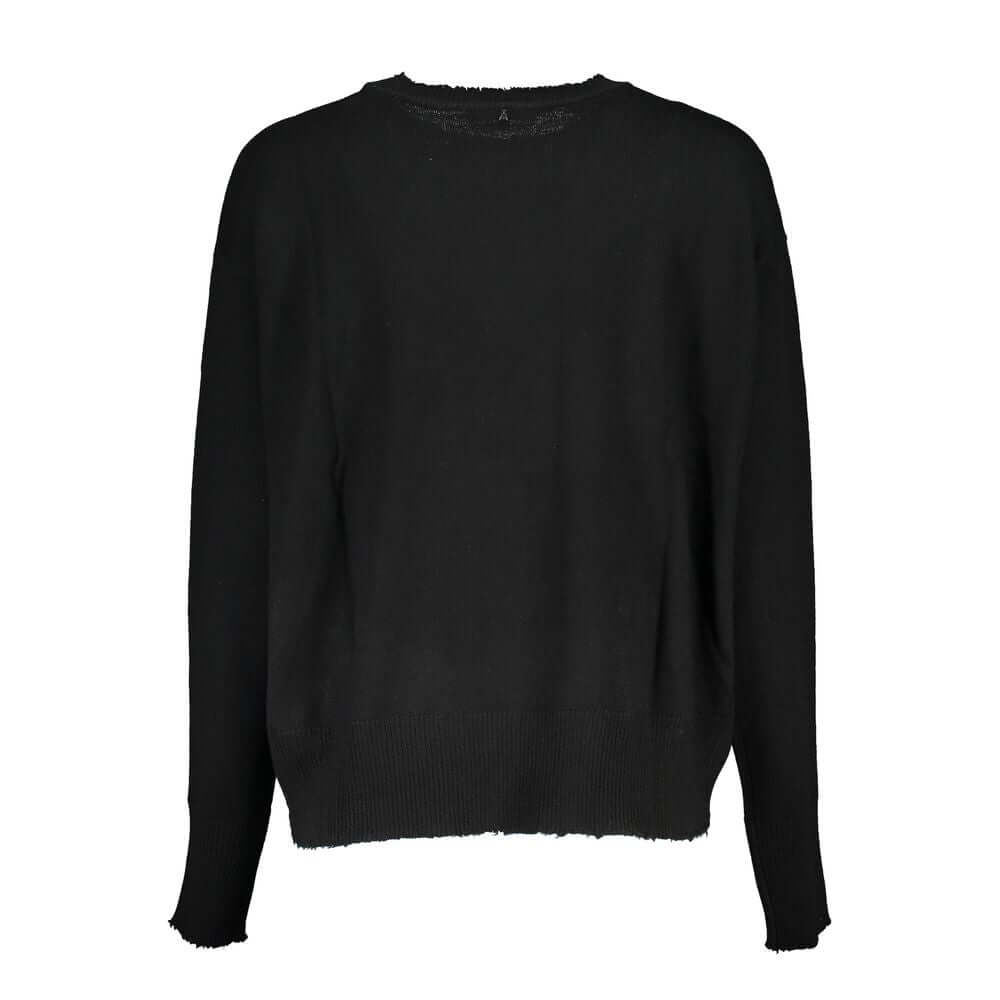 Patrizia Pepe Black Fabric Sweater