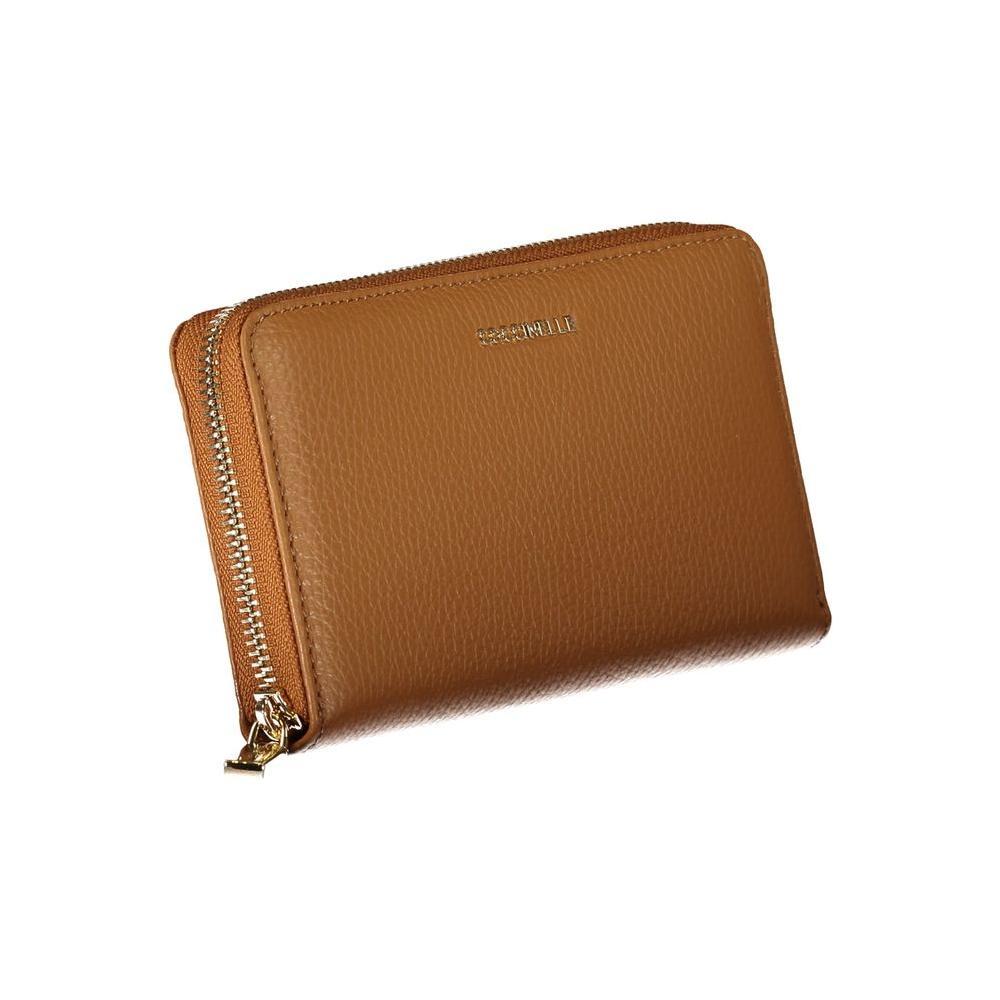 Coccinelle Brown Leather Wallet CO-29296