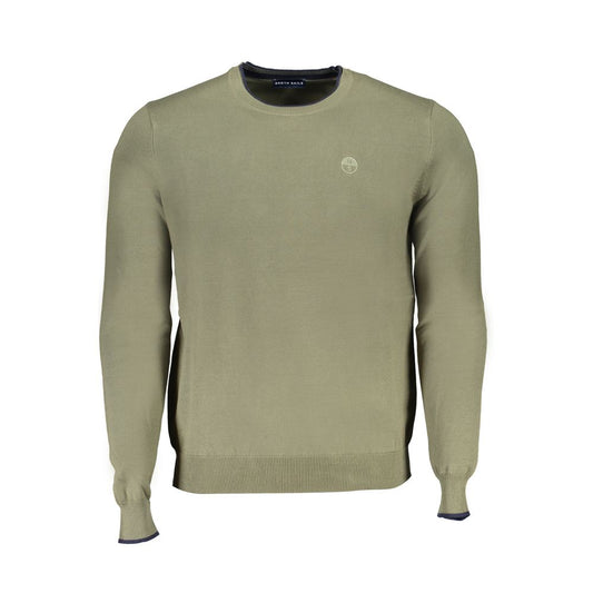 North Sails Green Cotton Sweater NO-29726-XL