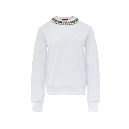 Gucci White Cotton Sweatshirt