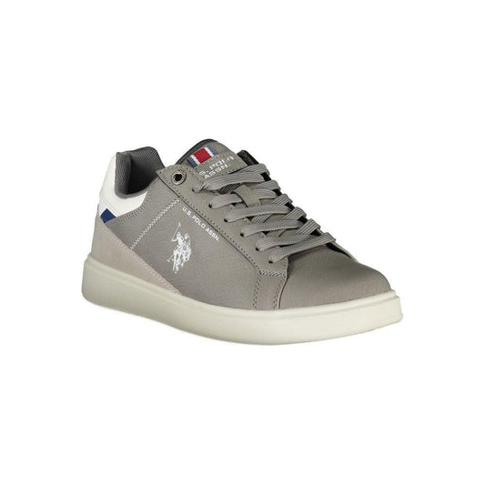 U.S. POLO ASSN. Gray Polyester Sneaker US-23745-EU44/US11