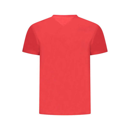 Tommy Hilfiger Red Cotton Men T-Shirt