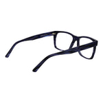 Andy Wolf Blue Unisex Glasses Frame in acetate, full-rim, rectangle style with demo lenses. Size 55-15-145. Includes branded case.
