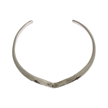 Nialaya Skyfall CZ 925 Silver Bangle Bracelet