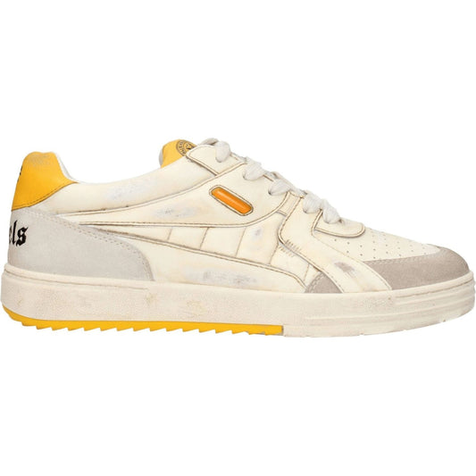 Palm Angels Beige Leather Chunky Sneakers PA-8547288875273-EU40/US7