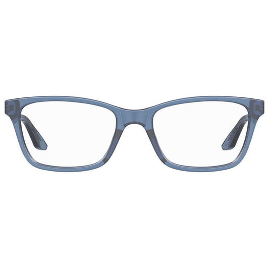 Under Armour Blue Acetate Frames UA5012OXZF117 glasses in blue with dimensions 51/17/135mm for women.