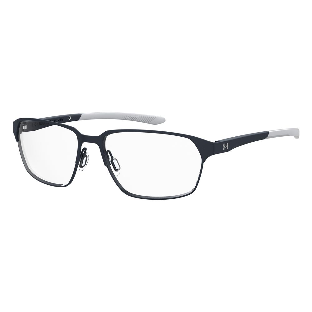 Under Armour Blue Metal Frames eyeglasses for men, model UA5021GFLLF81, featuring 58/16/140mm dimensions, made of metal in blue color.