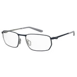 Under Armour Blue Metal Frames for men with dimensions 55/18/140 mm, stylish and modern eyewear.