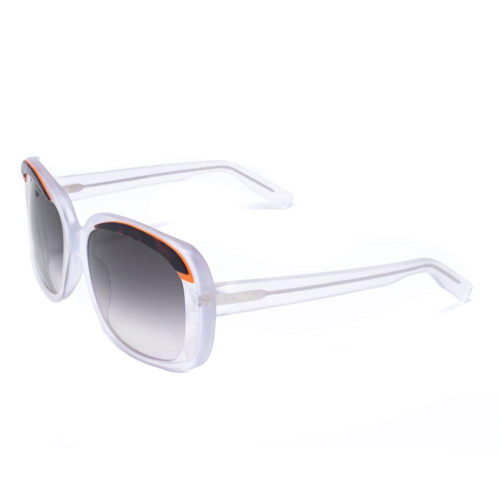 Italia Independent White Acetate Sunglasses II0047093000AC