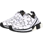 Dolce & Gabbana White Stars Sorrento Low Top Sneakers Shoes LA12778-36