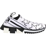 Dolce & Gabbana White Stars Sorrento Low Top Sneakers Shoes LA12778-36