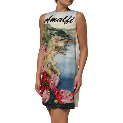 Dolce & Gabbana Multicolor Crystal Embellished Mini Dress