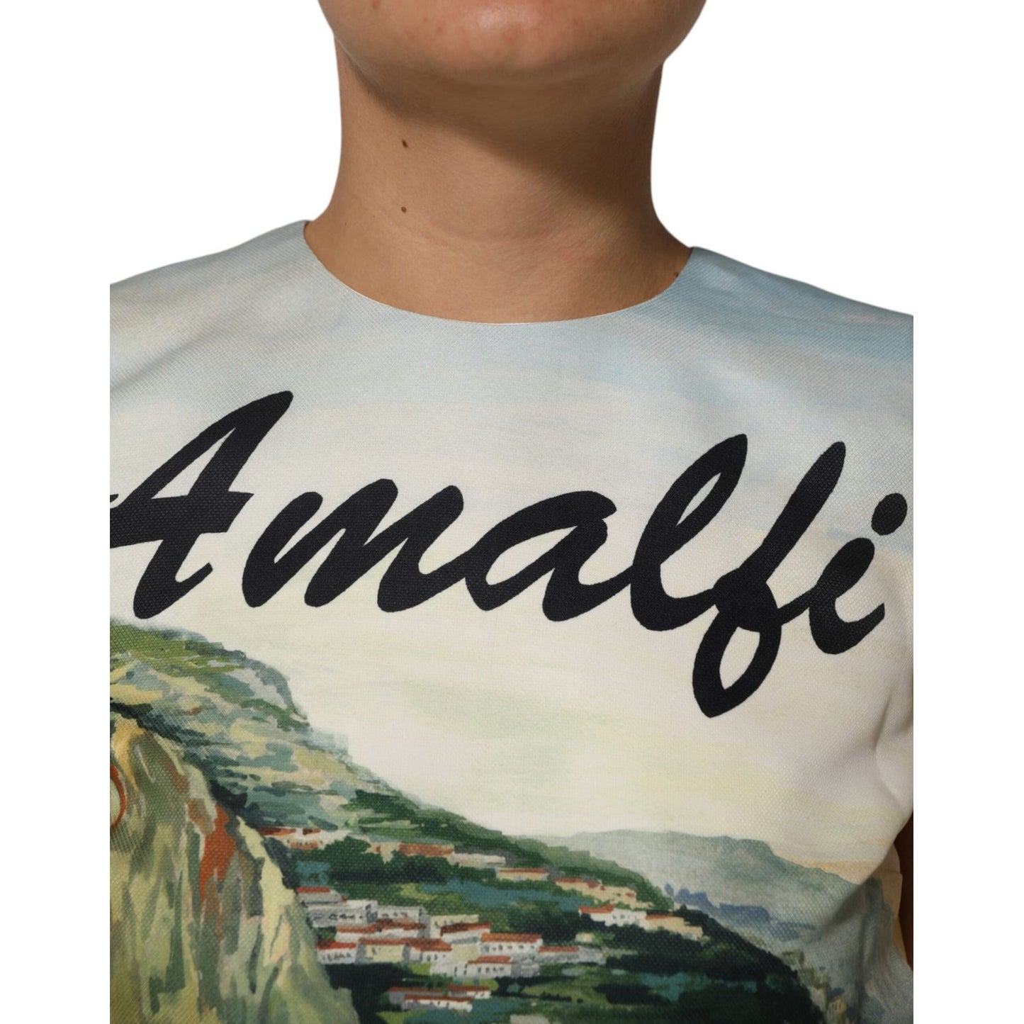 Dolce & Gabbana Multicolor Crystal Embellished Mini Dress