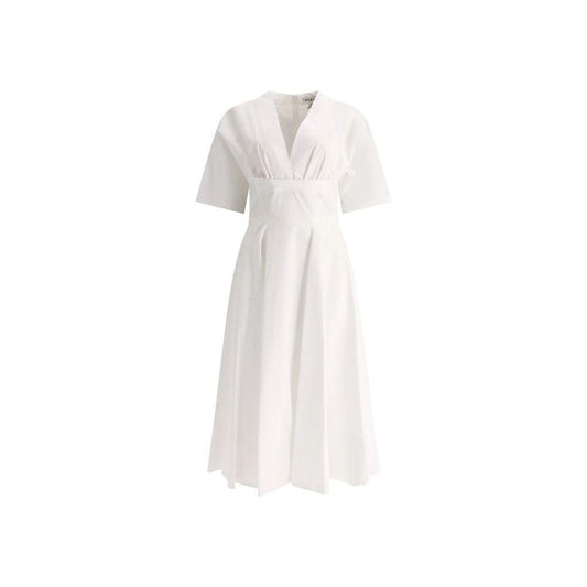 Alaïa Cotton Midi Dress AL-8735144050900-38