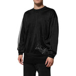 Dolce & Gabbana Black Polyester Pullover Sweatshirt Sweater TSH90638-44