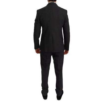 Dolce & Gabbana Slim Fit MARTINI Wool Gray Suit