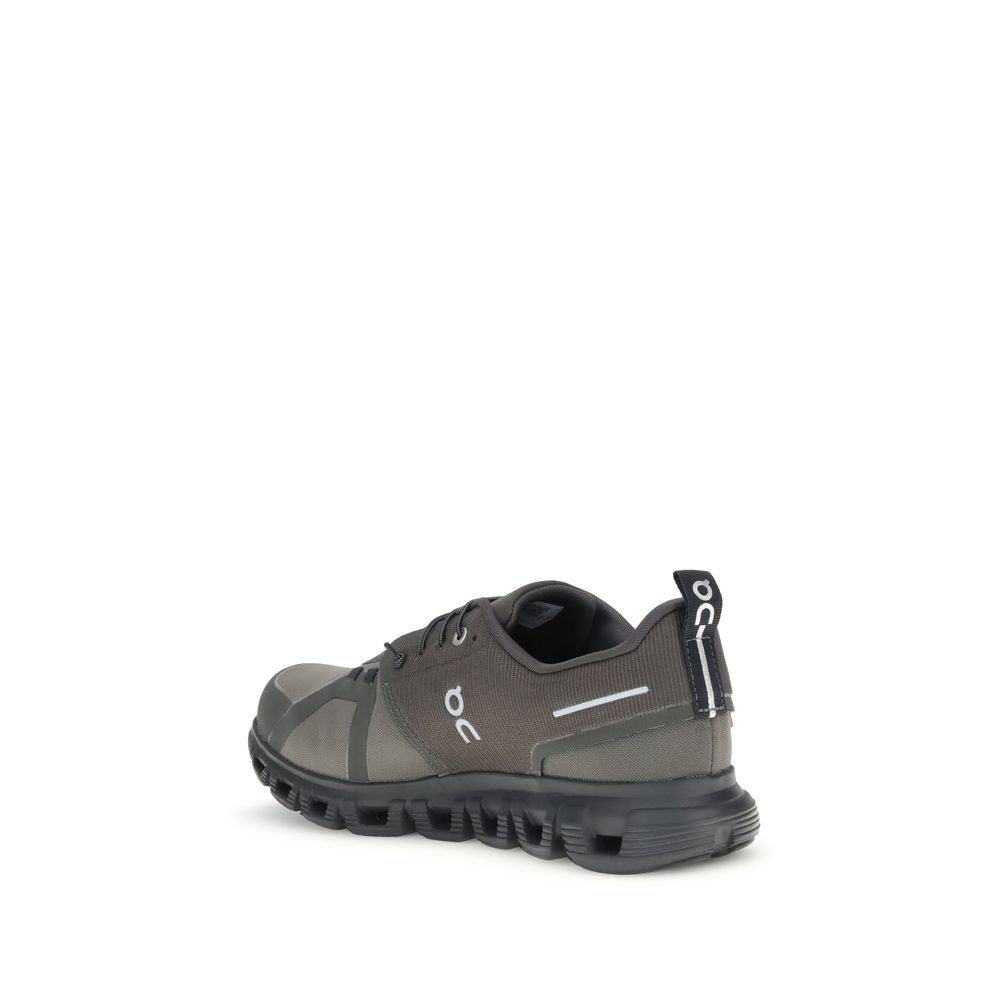 ON Black Recycled Polyester Athletic Sneakers showcasing side view and Zero-Gravity foam outsole for responsive comfort.