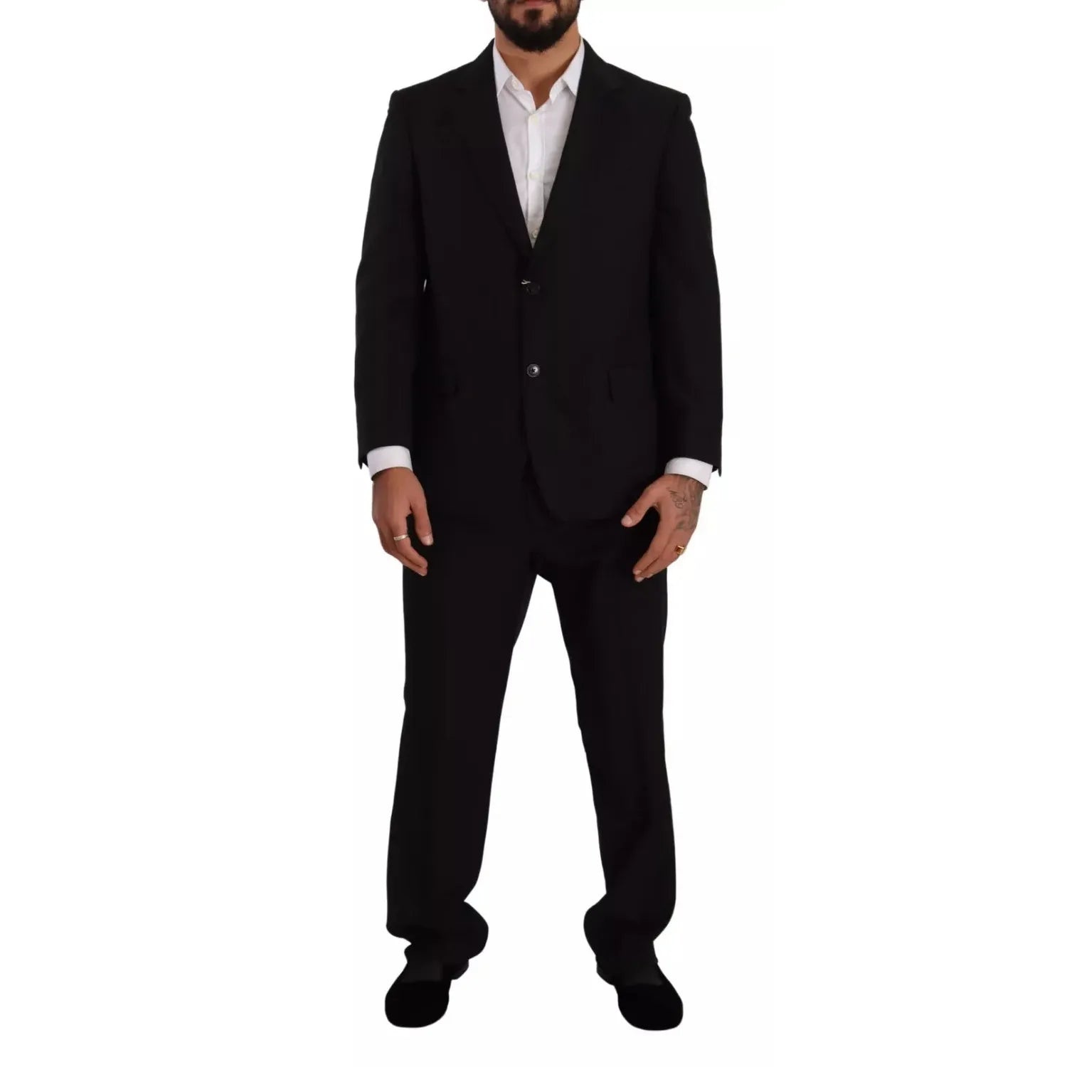 Front view with bag zipped and handles upright.