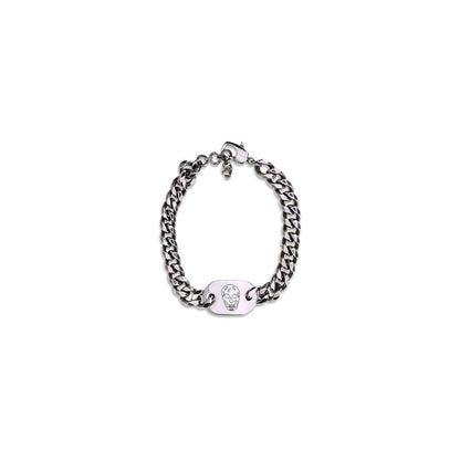 Alexander McQueen Silver Brass Bracelet
