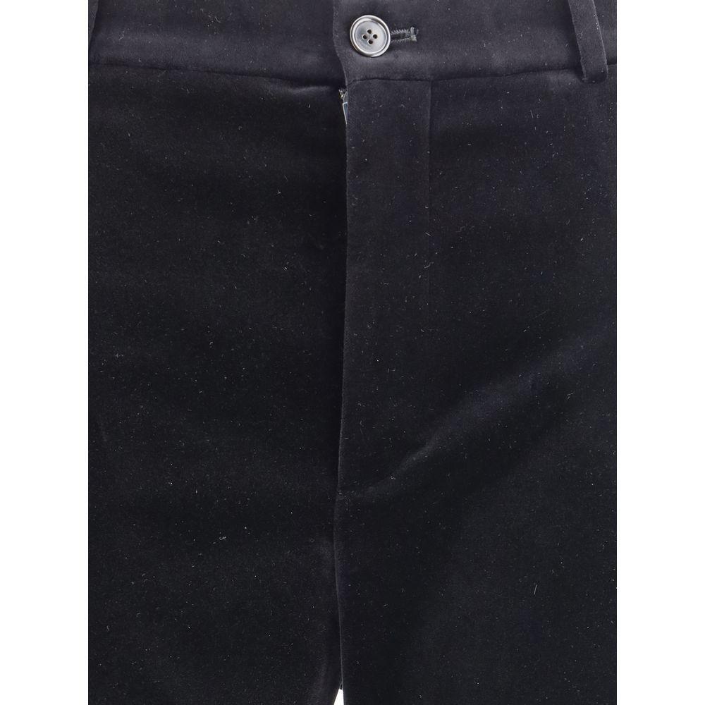 Saint Laurent Velvet Pants SA-825007Y580T1000-IT36 | XS