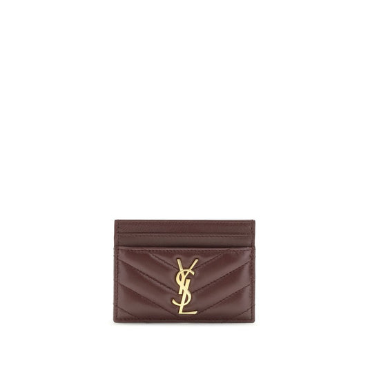 Saint Laurent Lambskin Card Holder SA423291AAA446195BB