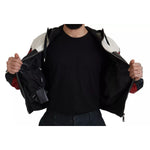 Dolce & Gabbana Black Leather Hooded Blouson Jacket JKT3340-52