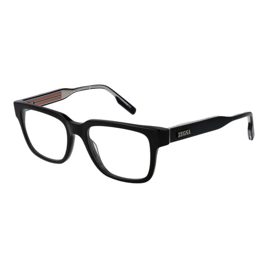 Ermenegildo Zegna Black Men Glasses Frame