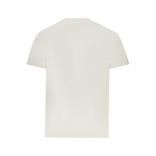 Tommy Hilfiger White Cotton Men T-Shirt TO-39470-S
