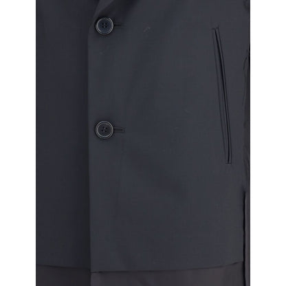 Undercover Black Polyester Coat