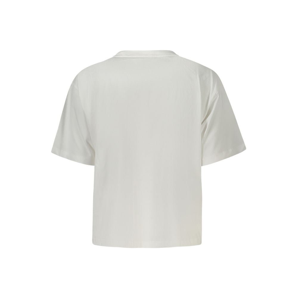 Guess Jeans White Cotton Women T-Shirt GU-39570-S