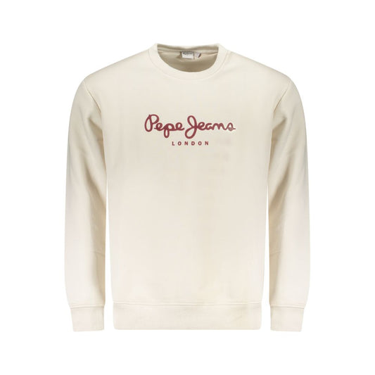 Pepe Jeans White Cotton Men Sweater