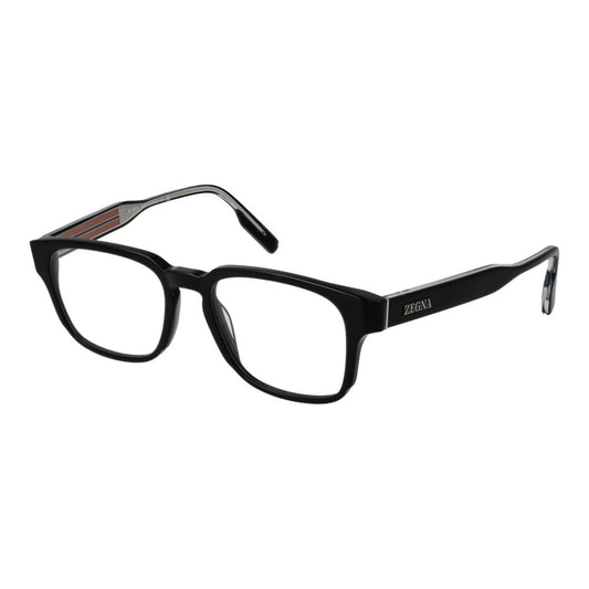 Ermenegildo Zegna Black Men Glasses Frame