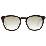 Ted Baker Brown Men Sunglass with brown acetate full-rim frame and green gradient lenses, 100% UVA & UVB protection