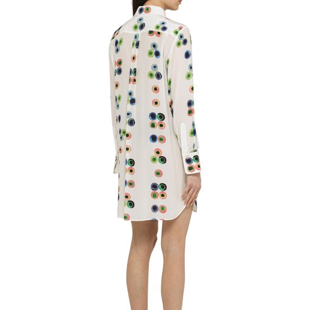 Chloé White Silk Casual Dress