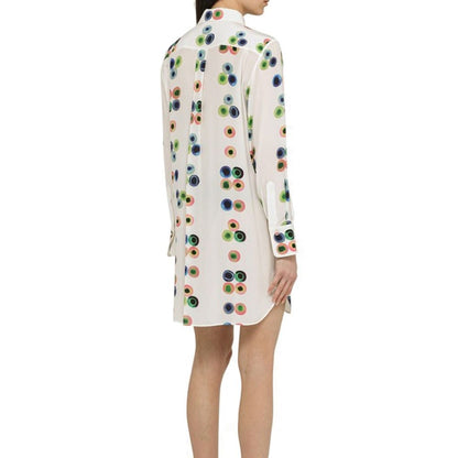 Chloé White Silk Casual Dress