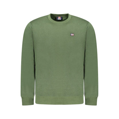 Norway 1963 Green Cotton Men Sweater