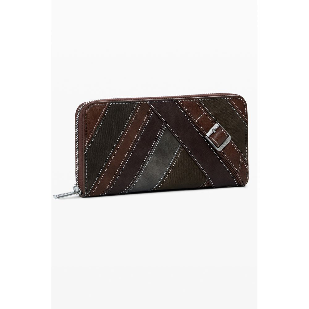 Desigual Brown Polyethylene Wallet