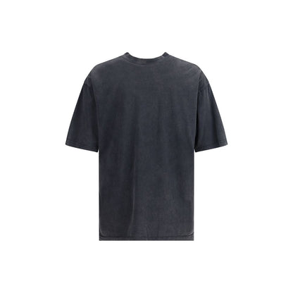 Balenciaga Gray Cotton T-Shirt
