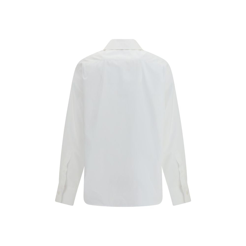 Alexander McQueen White Cotton Dress Shirt