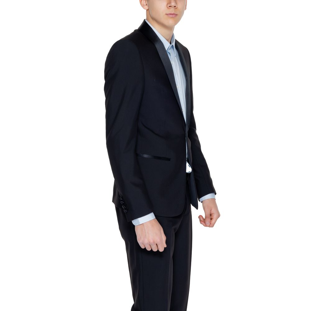 Antony Morato Black Polyester Blazer