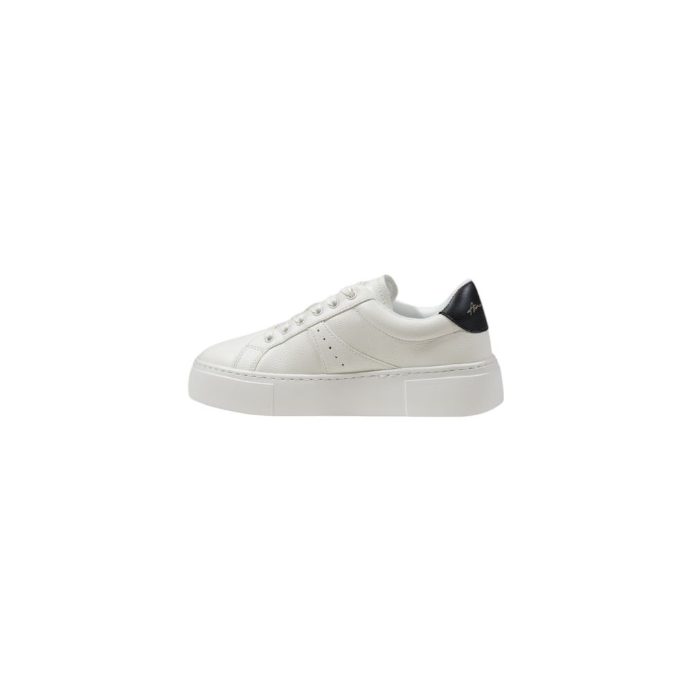 Armani Exchange Black Polyester Chunky Sneakers