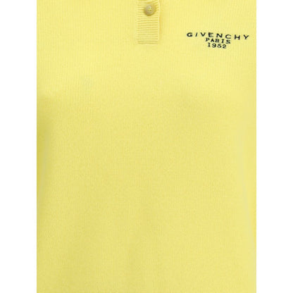 Givenchy Bicolor Wool Polo Shirt