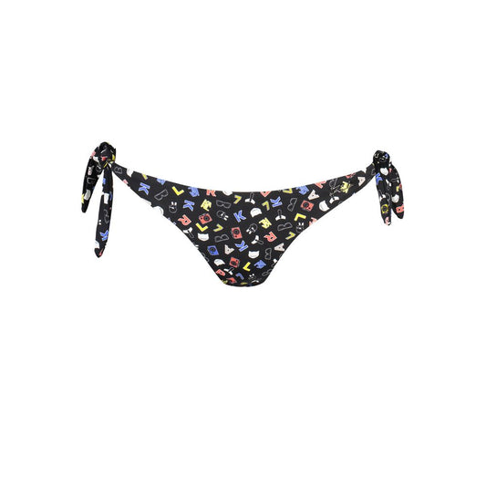Karl Lagerfeld Black Polyamide Women Swim Brief