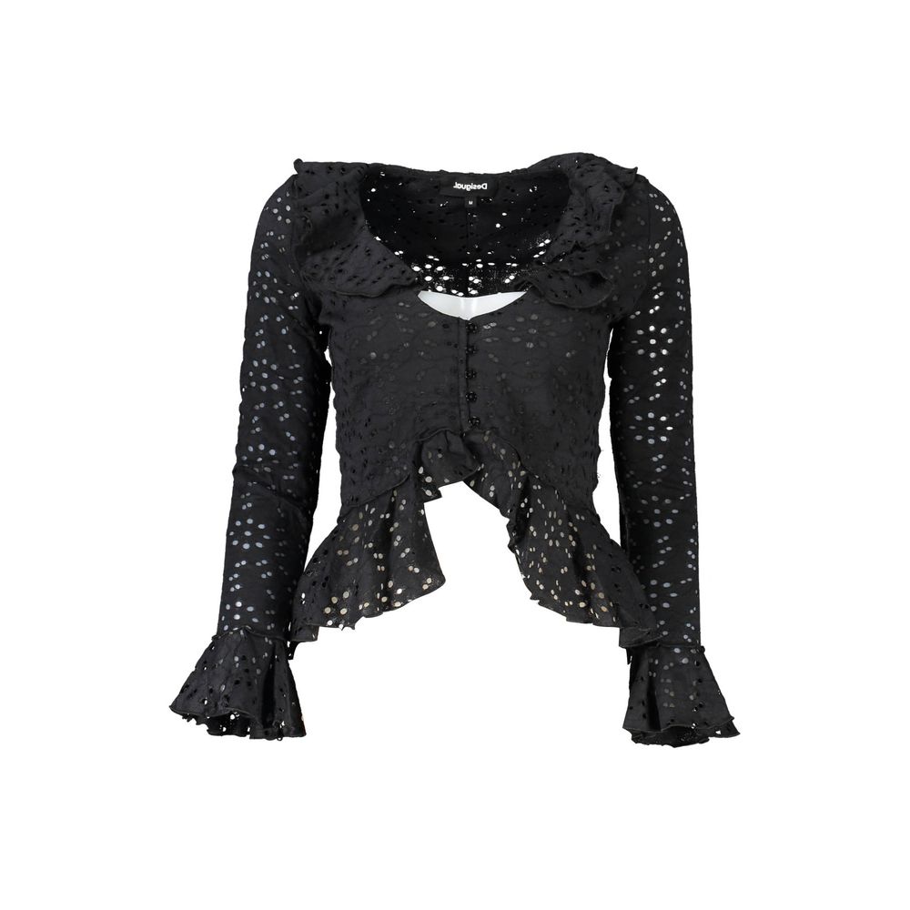 Desigual Nero Poliammide Donna Blouse