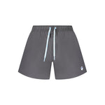 North Sails Black Cotton Swimwear 36cm swim boxer with elastic waist, contrasting details, and logo application, featuring ocean positive design