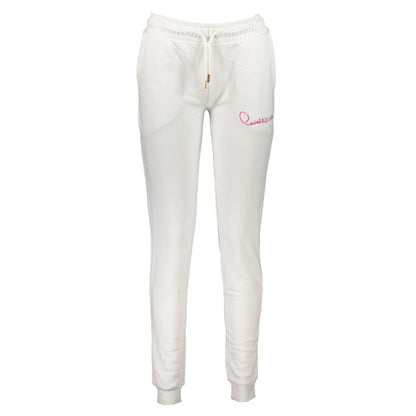 Cavalli Class White Cotton Women's Sweatpant