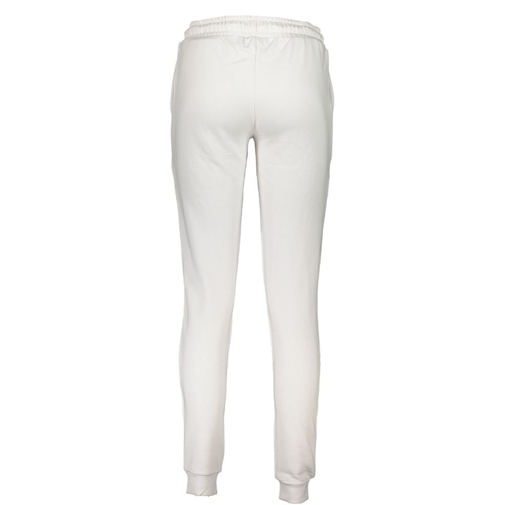 Cavalli Class White Cotton Women's Sweatpant