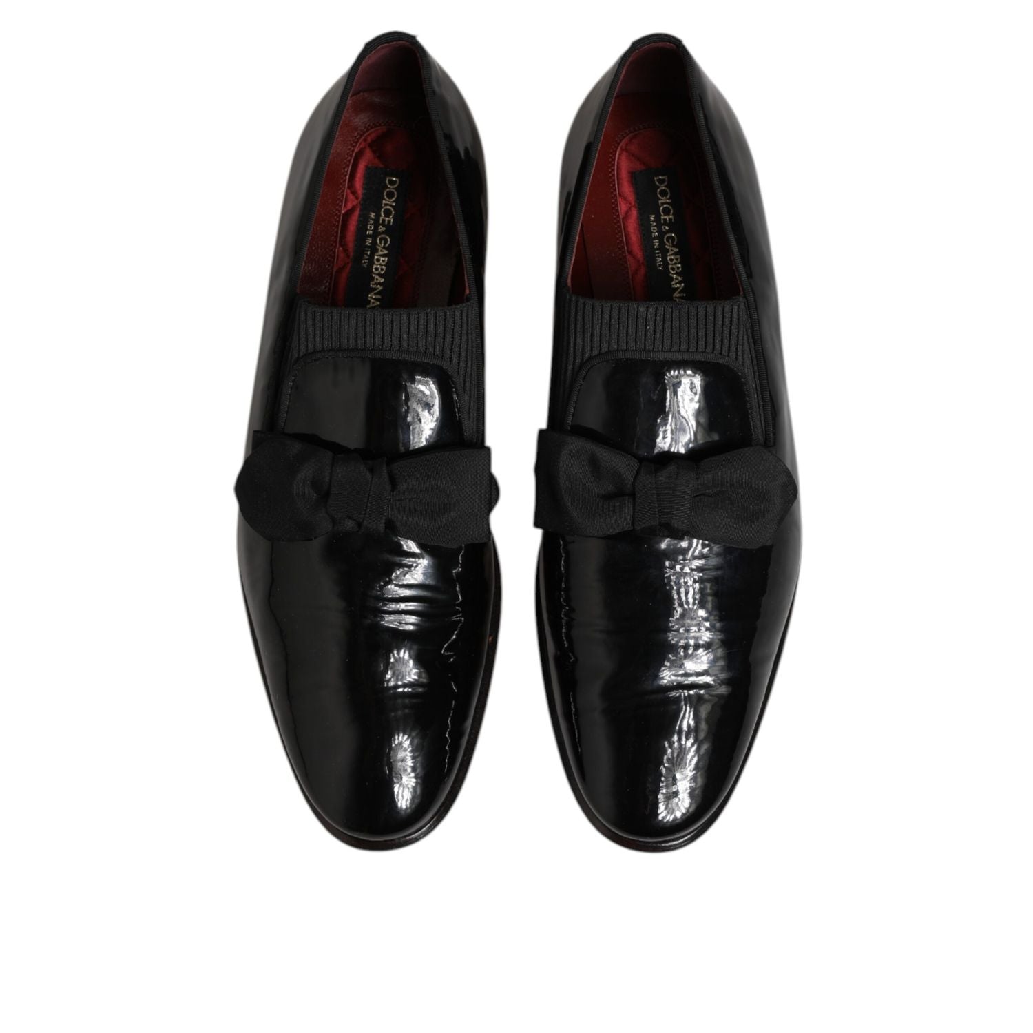 Dolce & Gabbana Leather Loafers Men Formal Dress Shoes