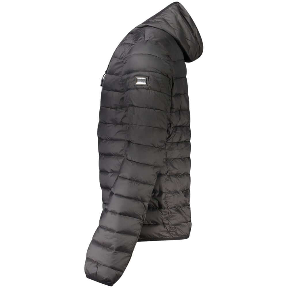 Cavalli Class Black Polyester Men's Jacket